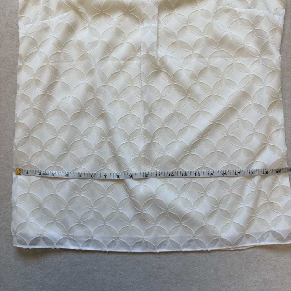 ST. JOHN Silk Blend Blouse Top Size L - Picture 9 of 10